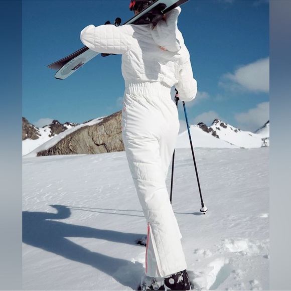 NWOT Free People All Prepped Ski Suit in White - Picture 2 of 13